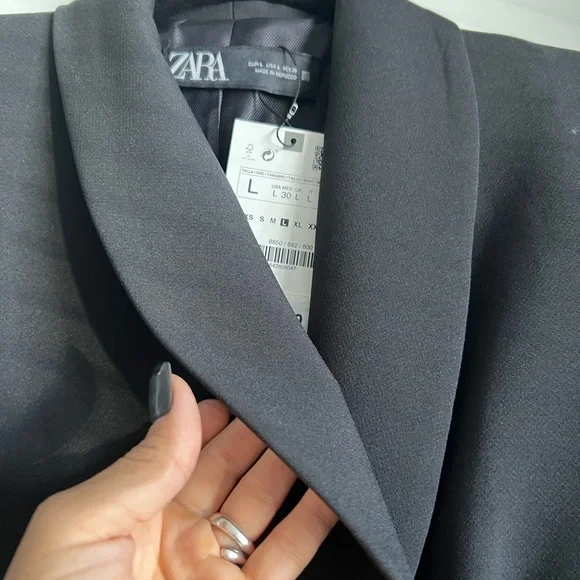 NWT ZARA BLAZER DRESS - Picture 2 of 3